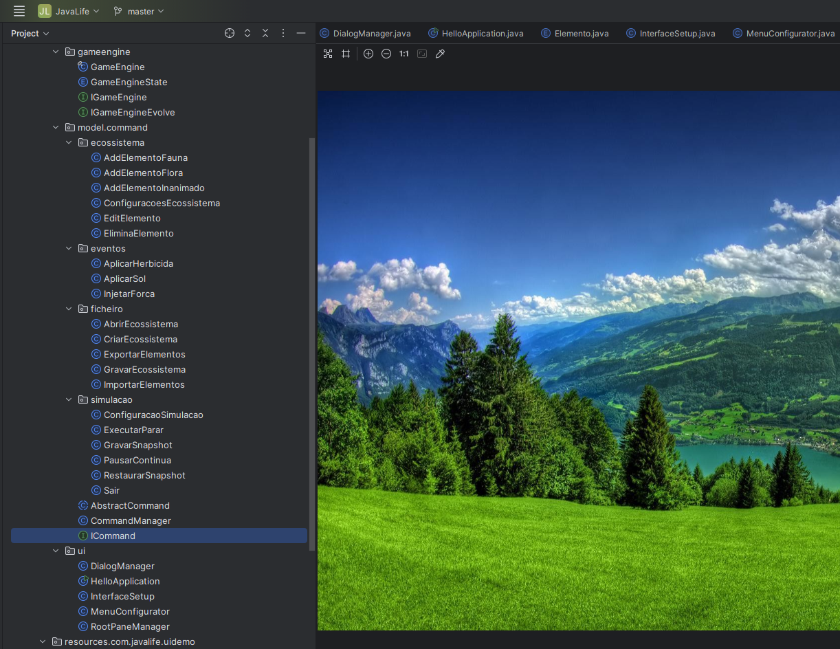 JavaLife Screenshot
