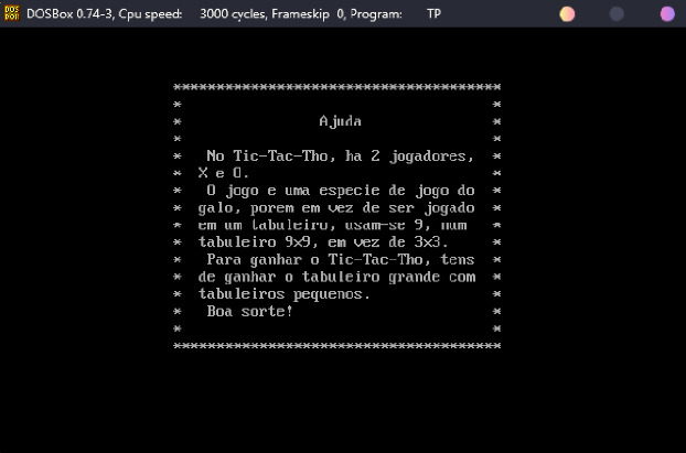 TicTacTho Screenshot
